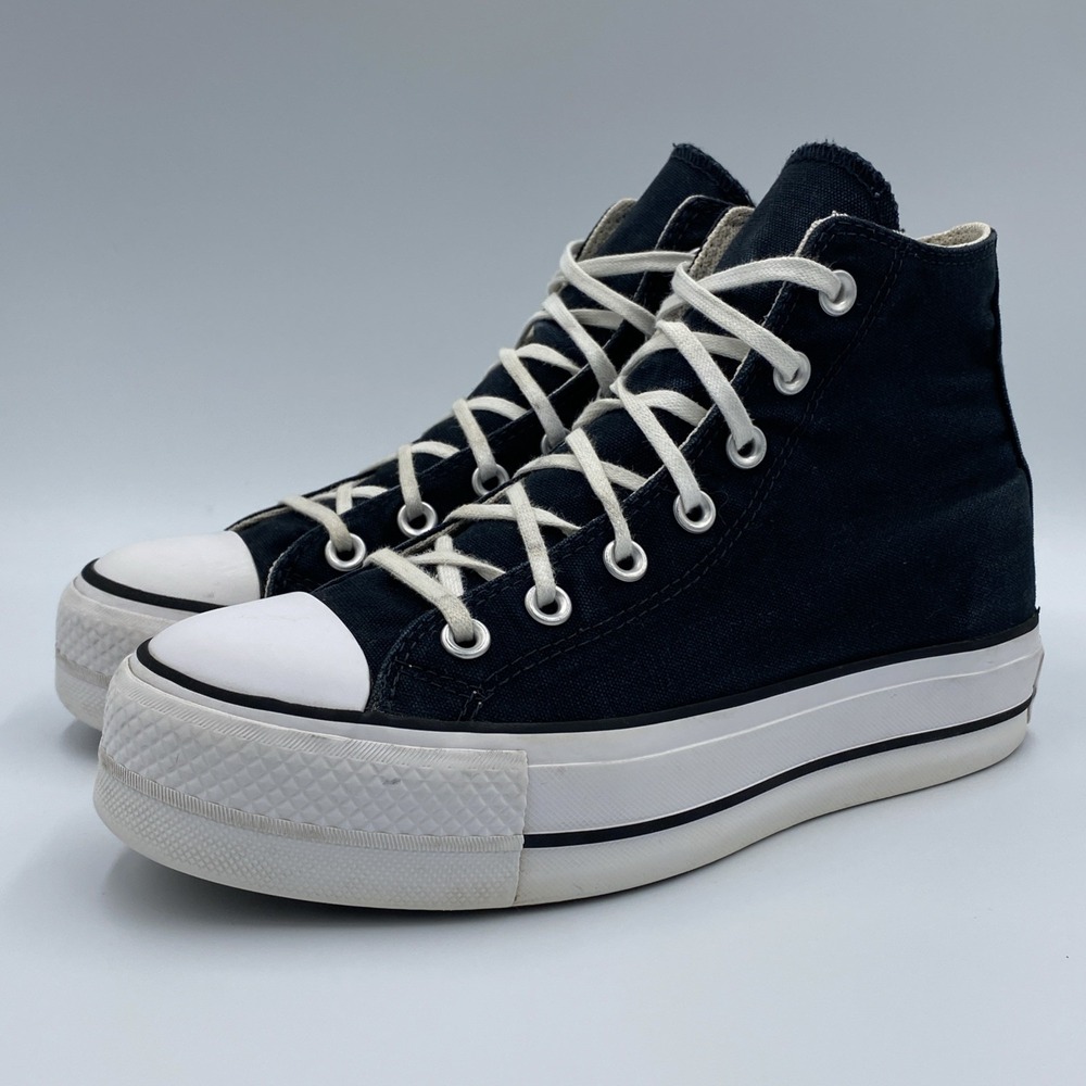 Converse Chuck Taylor All Star Lift Platform Women's 7 Black High Top 560845F